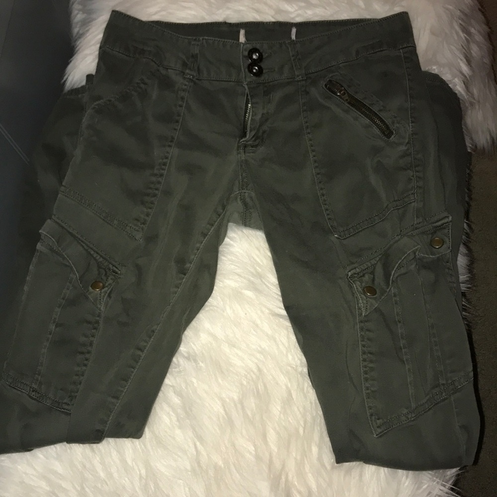 Army green pants